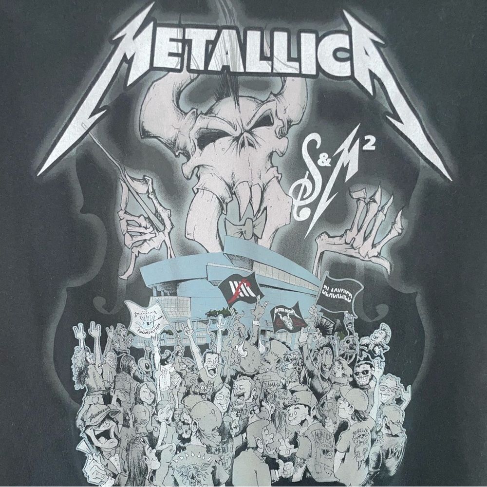 Metallica S&M2 2019 Rare T-Shirt - Picture 8 of 9